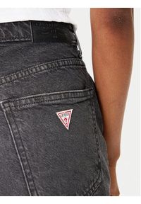 Guess Szorty jeansowe W5GD0Y D5M71 Czarny Regular Fit. Kolor: czarny. Materiał: bawełna #5