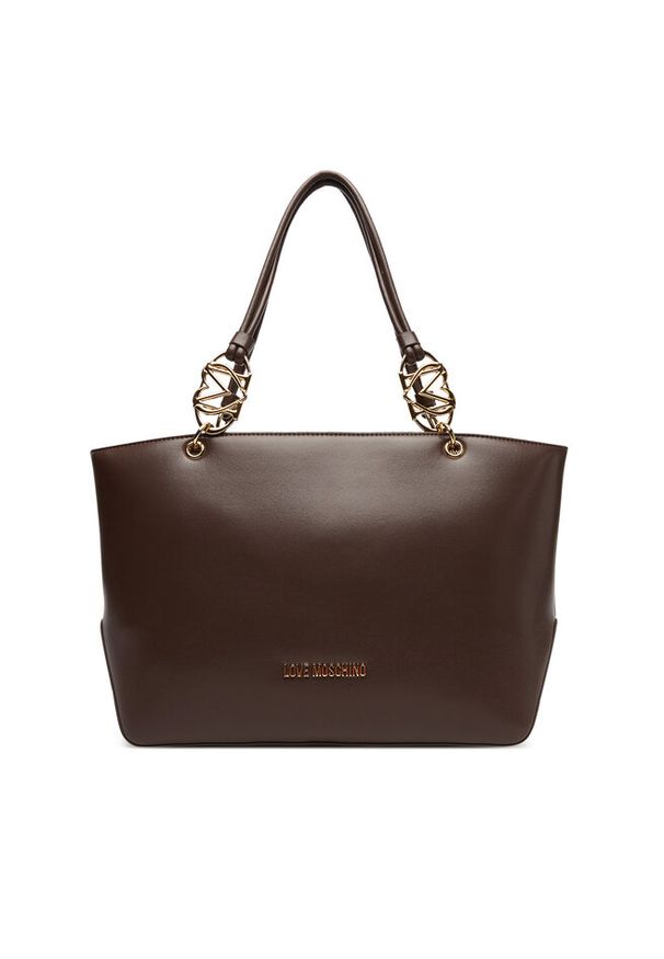 Love Moschino - Torebka LOVE MOSCHINO. Kolor: brązowy