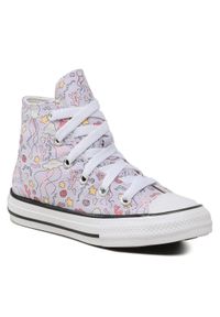 Converse Trampki Chuck Taylor All Star A03578C Fioletowy. Kolor: fioletowy. Materiał: materiał