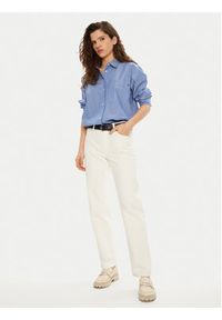 TOMMY HILFIGER - Tommy Hilfiger Jeansy WW0WW44331 Biały Regular Fit. Kolor: biały #4