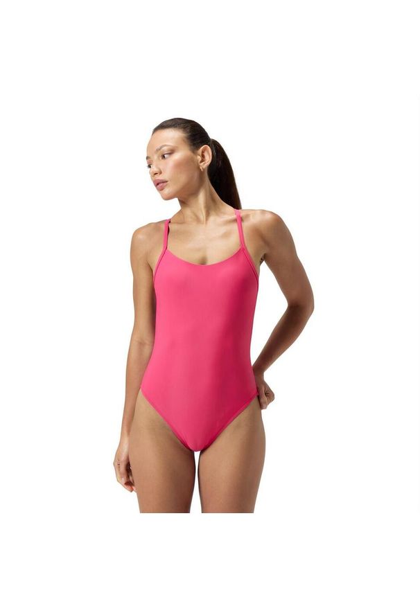 Strój kąpielowy jednoczęściowy damski na basen Speedo Colourblock. Kolor: różowy