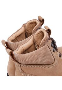 Badura Trapery MI08-BOWER-01 Beżowy. Kolor: beżowy. Materiał: skóra, nubuk #6