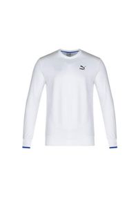 Bluzy treningowa męska Puma Sport Crew Sweat. Kolor: biały. Sport: fitness