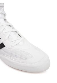 Adidas - adidas Buty bokserskie Box Hog 2.0 Boots JQ9162 Biały. Kolor: biały. Materiał: materiał #3