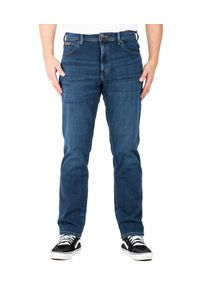 Wrangler - WRANGLER TEXAS SLIM MĘSKIE SPODNIE JEANSOWE SHY BOY W12SOCR27 112319231