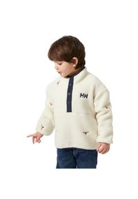 Kurtka dresowa dla małego dziecka Helly Hansen Frosty Pile. Kolor: beżowy. Materiał: dresówka