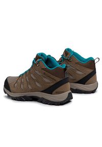 columbia - Columbia Trekkingi Redmond III Mid Waterproof BL0168 Brązowy. Kolor: brązowy. Materiał: zamsz, skóra #3