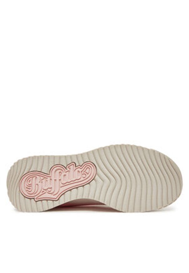 Buffalo Sneakersy Malibu 1636451 Écru. Materiał: skóra