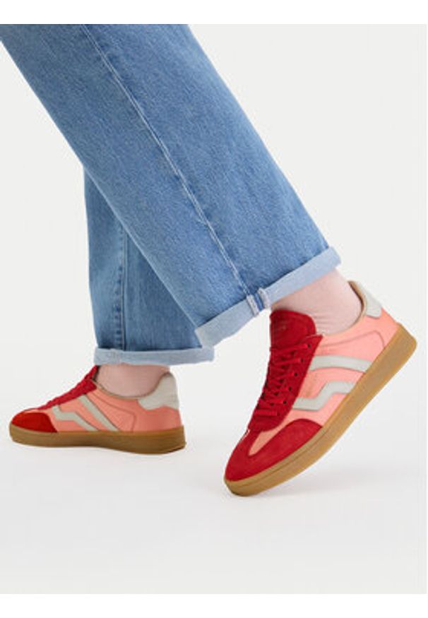GANT - Gant Sneakersy 32533198 Czerwony. Kolor: czerwony. Materiał: skóra, zamsz