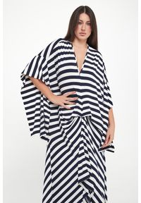 MMC STUDIO - Sukienka midi w paski Marina MMC. Wzór: paski. Długość: midi #5
