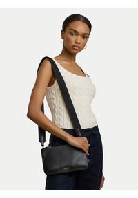 Lauren Ralph Lauren - LAUREN RALPH LAUREN Torebka 431970155001 Czarny. Kolor: czarny. Materiał: skórzane #1