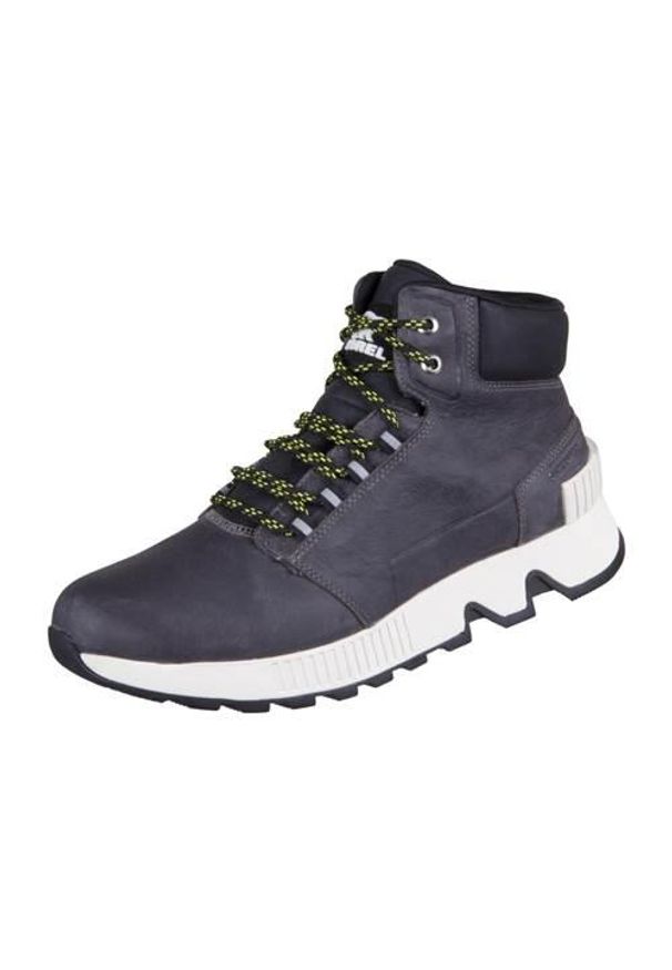 sorel - Buty do chodzenia męskie Sorel Mac Hill Mid Ltr WP. Wysokość cholewki: za kostkę. Zapięcie: sznurówki. Kolor: niebieski. Materiał: materiał, syntetyk. Szerokość cholewki: normalna. Sport: turystyka piesza