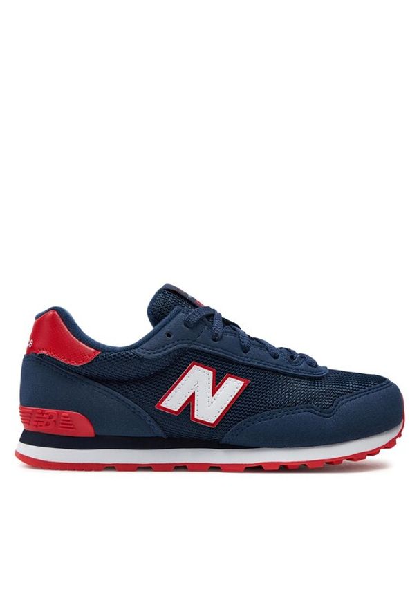 New Balance Sneakersy GC515KNR Granatowy. Kolor: niebieski. Materiał: materiał