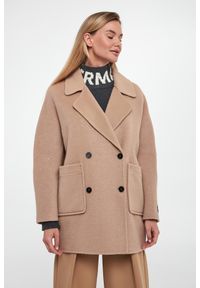 Ermanno Firenze - Płaszcz damski wełniany ERMANNO FIRENZE. Materiał: wełna #4