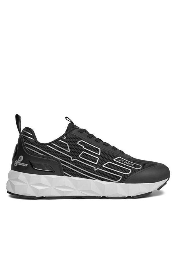 EA7 Emporio Armani Sneakersy X8X154 XK357 K716 Czarny. Kolor: czarny. Materiał: materiał