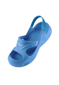 Klapki na basen dla dzieci Arena Softy Kids Hook. Kolor: niebieski. Styl: sportowy #1