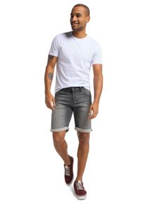 Mustang - MUSTANG CHICAGO SHORT DENIM BLACK 1007755 4000 313. Materiał: denim #4