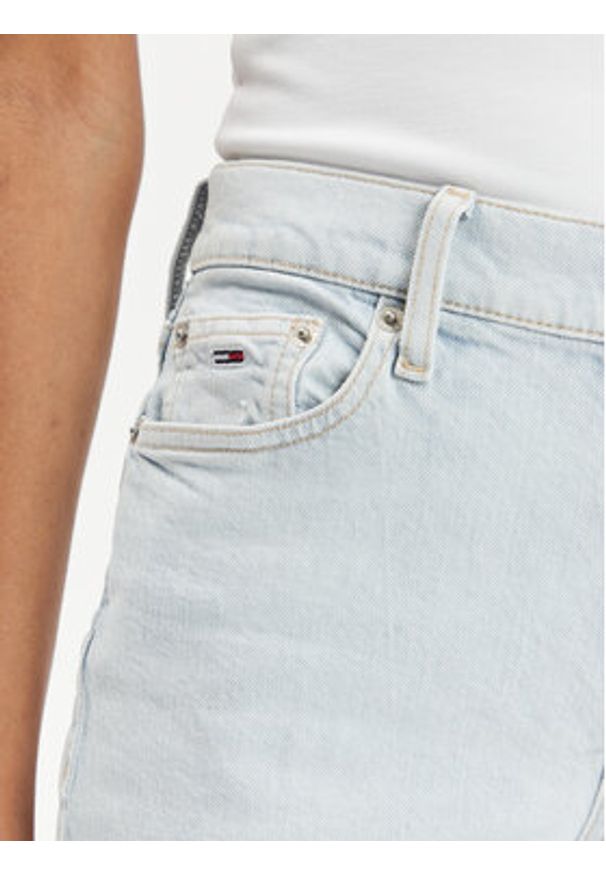 Tommy Jeans Jeansy Maddie DW0DW18319 Błękitny Slim Fit. Kolor: niebieski