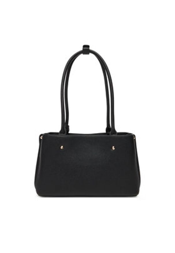 Guess Torebka Meridian II HWBG69 74090 Czarny. Kolor: czarny. Materiał: skórzane