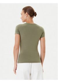 Guess T-Shirt W5YI13 J1314 Khaki Regular Fit. Kolor: brązowy. Materiał: bawełna #2