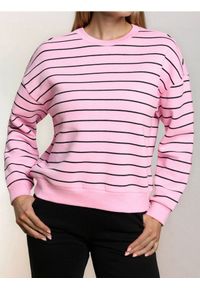 Sinsay - Bluza crewneck z bawełną - wielobarwny. Materiał: bawełna