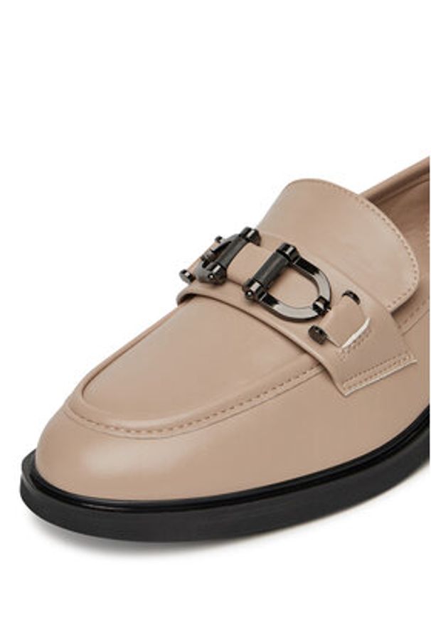 Jenny - JENNY Loafersy WFA3869-1 Beżowy. Kolor: beżowy. Materiał: syntetyk, materiał