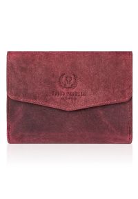 Portfel damski skórzany PAOLO PERUZZI różowy T-35-CHR. Kolor: różowy. Materiał: skóra #1