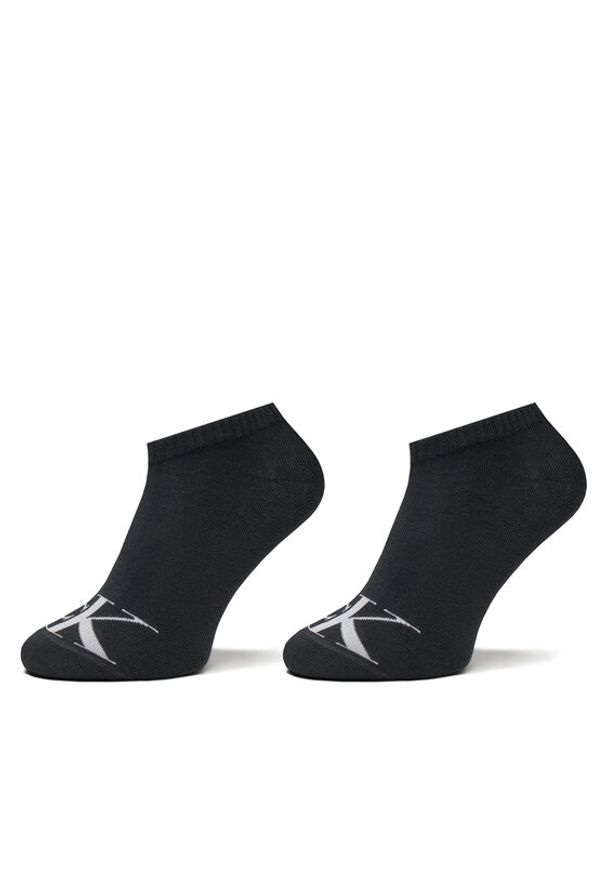 Calvin Klein Jeans Skarpety krótkie 701228815 Czarny. Kolor: czarny. Materiał: materiał, bawełna