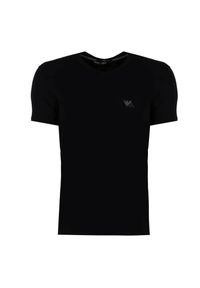 Emporio Armani T-shirt "2 Pack" | 111670 4F733 | Mężczyzna | Czarny, Szary. Kolor: wielokolorowy, czarny, szary. Materiał: wiskoza, elastan. Wzór: nadruk. Styl: klasyczny, elegancki #3