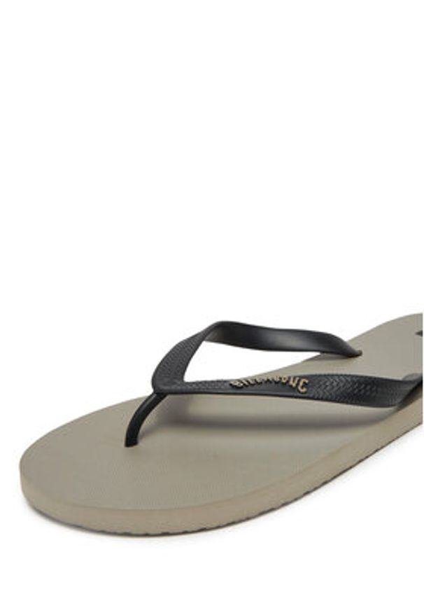 Billabong Japonki 800270A Czarny. Kolor: czarny. Materiał: syntetyk