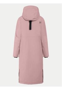 Didriksons Parka Leya 504846 Różowy Relaxed Fit. Kolor: różowy. Materiał: syntetyk
