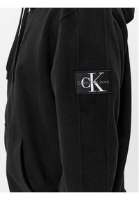 Calvin Klein Jeans Bluza Badge J30J324956 Czarny Regular Fit. Kolor: czarny. Materiał: bawełna #6