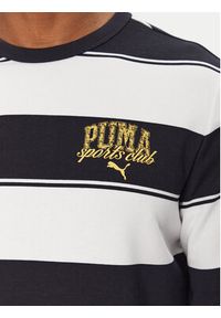 Puma Bluza Class Striped 684647 Granatowy Regular Fit. Kolor: niebieski. Materiał: bawełna #4