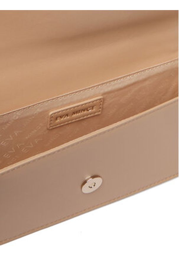 Eva Minge Torebka EO-ANIKA-LDA8635 Beżowy. Kolor: beżowy. Materiał: skórzane