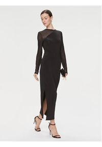 Bruuns Bazaar Sukienka koktajlowa Mandevilla BBW3665 Czarny Regular Fit. Kolor: czarny. Materiał: wiskoza. Styl: wizytowy