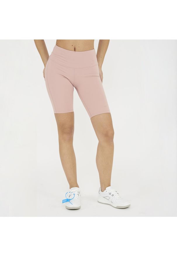 LEGEA - Spodenki treningowe ANTEA model slim. Kolor: różowy. Materiał: nylon. Sport: fitness