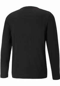 Puma - Męska koszulka z długim rękawem Essentials PUMA Black. Kolor: czarny. Długość rękawa: długi rękaw. Długość: długie. Sport: joga i pilates
