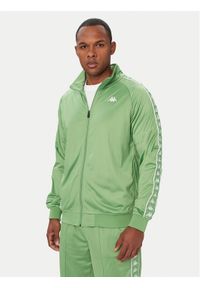 Kappa Bluza 301EFU0 Zielony Regular Fit. Kolor: zielony. Materiał: syntetyk #1