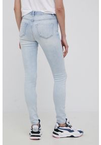 only - Only jeansy Lucy damskie medium waist. Kolor: niebieski