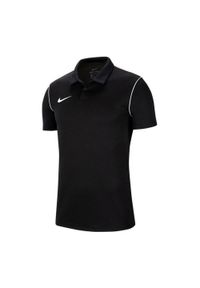 Koszulka do piłki nożnej męska Nike Polo Park 20. Typ kołnierza: polo. Kolor: czarny, biały, wielokolorowy