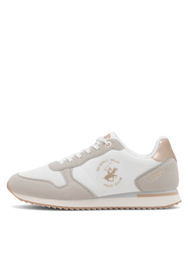 Beverly Hills Polo Club Sneakersy W-VSS24003 Biały. Kolor: biały. Materiał: materiał