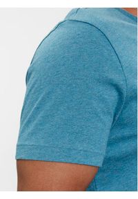 Polo Ralph Lauren T-Shirt 710671438367 Niebieski Custom Slim Fit. Typ kołnierza: polo. Kolor: niebieski. Materiał: bawełna #6