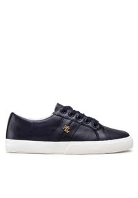 Lauren Ralph Lauren Tenisówki Janson II 802849533001 Granatowy. Kolor: niebieski. Materiał: skóra #1