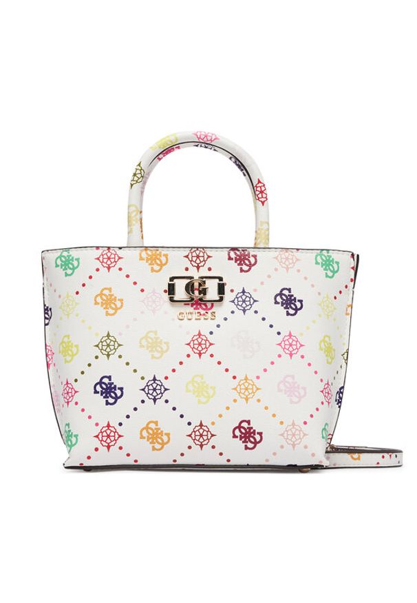 Guess Torebka HWGM99 28750 Biały. Kolor: biały. Materiał: skórzane