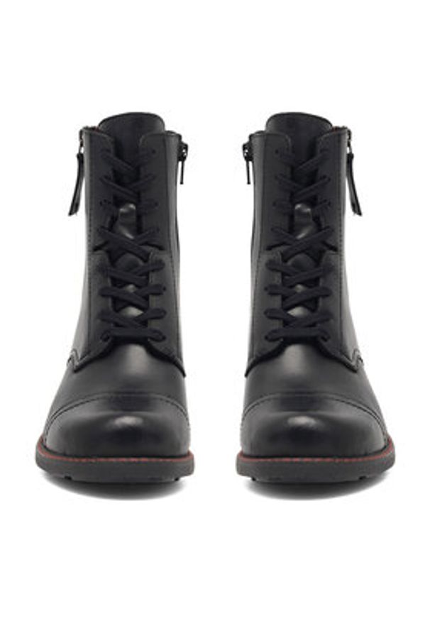 Lasocki Trzewiki WI16-VIVA-11 Czarny. Kolor: czarny. Materiał: skóra