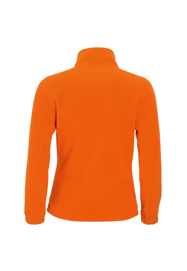 SOL'S - Damska Bluza Polarowa North Fleece Jacket. Kolor: żółty, pomarańczowy, wielokolorowy. Materiał: polar. Sezon: zima