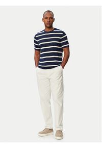 TOMMY HILFIGER - Tommy Hilfiger T-Shirt Breton MW0MW43942 Granatowy Regular Fit. Kolor: niebieski. Materiał: bawełna #2