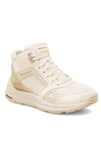 skechers - Skechers Sneakersy 149771 NAT Beżowy. Kolor: beżowy. Materiał: skóra #4