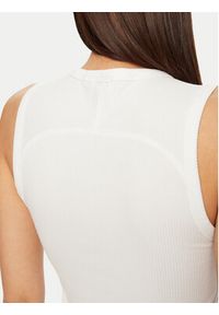 Calvin Klein Top K20K208054 Biały Slim Fit. Kolor: biały #2