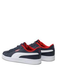 Puma Sneakersy Puma Smash 3.0 L Jr 39203104 Granatowy. Kolor: niebieski. Materiał: skóra #6